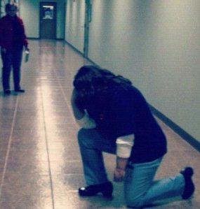 Tebowing